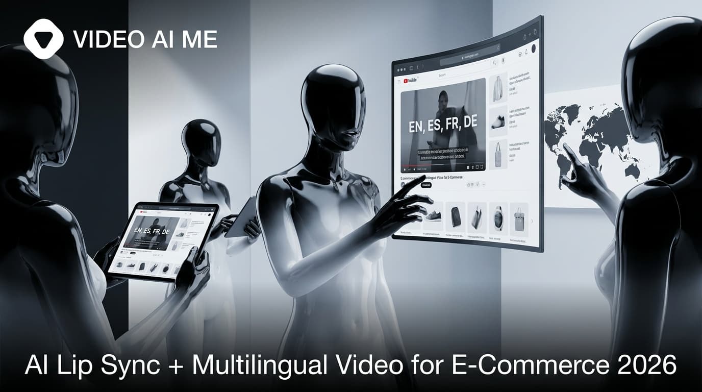 AI Lip Sync + Multilingual Video for E-Commerce 2026
