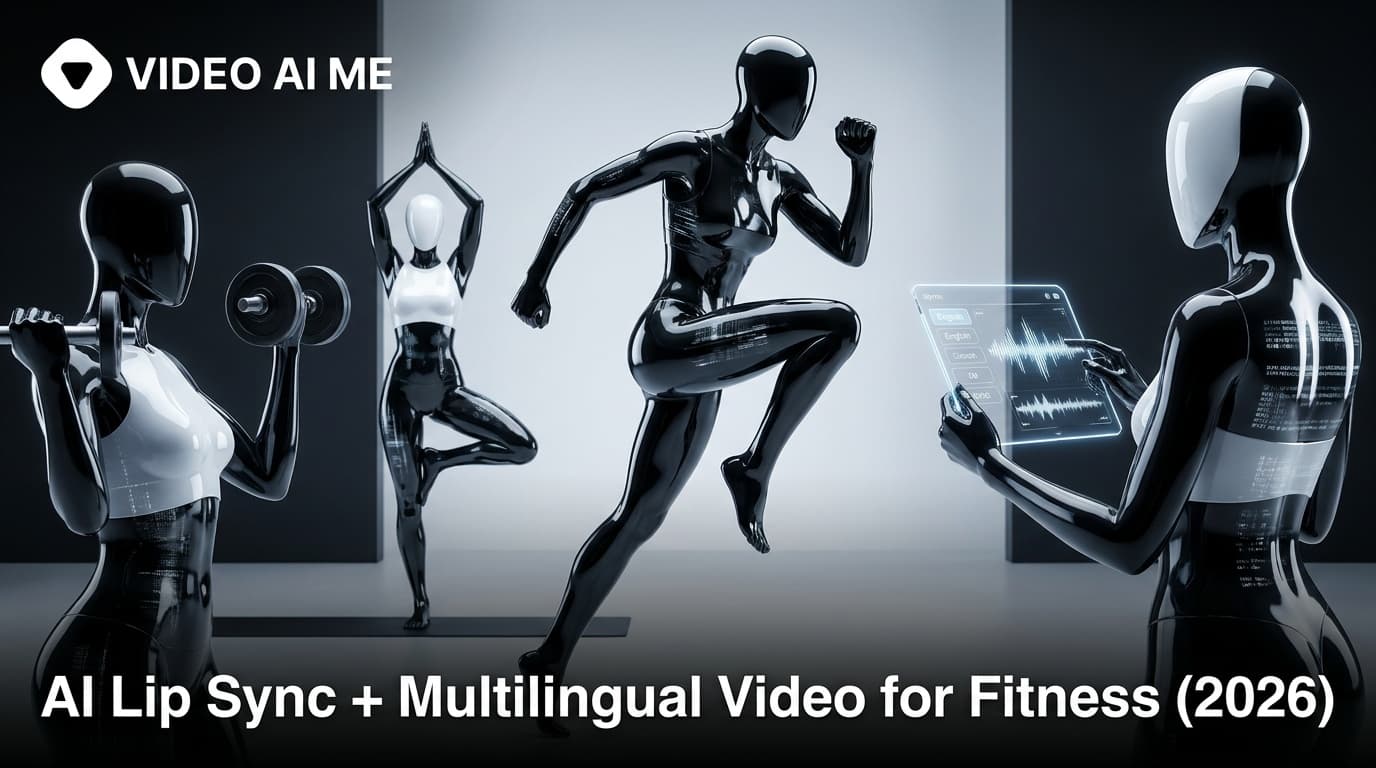 AI Lip Sync + Multilingual Video for Fitness (2026)