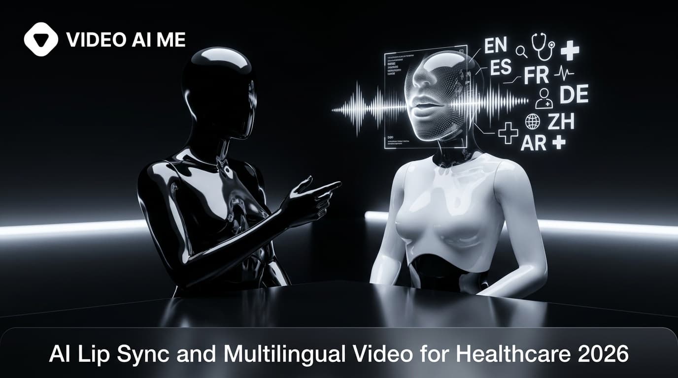 AI Lip Sync and Multilingual Video for Healthcare 2026