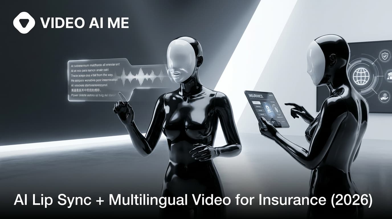AI Lip Sync + Multilingual Video for Insurance (2026)