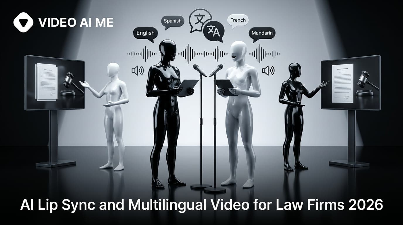 AI Lip Sync and Multilingual Video for Law Firms 2026