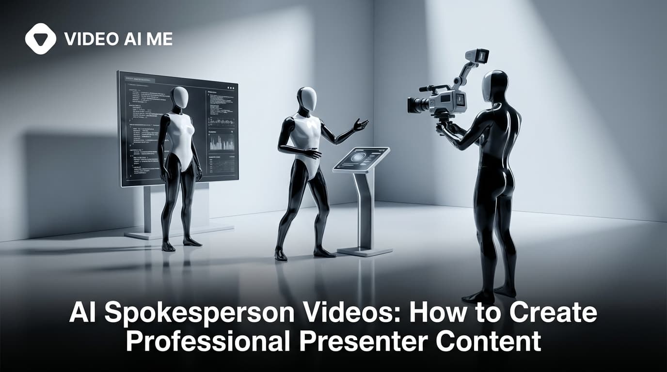 AI Spokesperson Videos: How to Create Professional Presenter Content