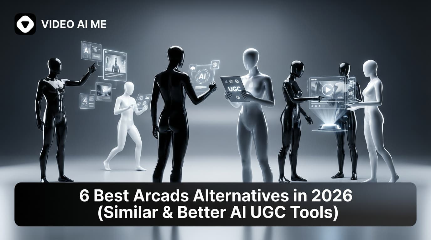 6 Best Arcads Alternatives in 2026 (Similar & Better AI UGC Tools)