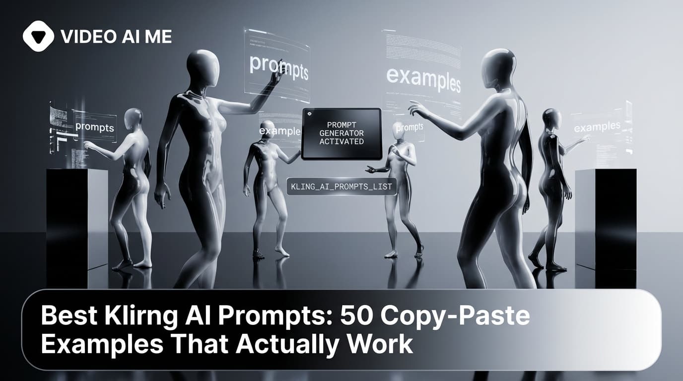 Best Kling AI prompts collection showing diverse video generations across categories