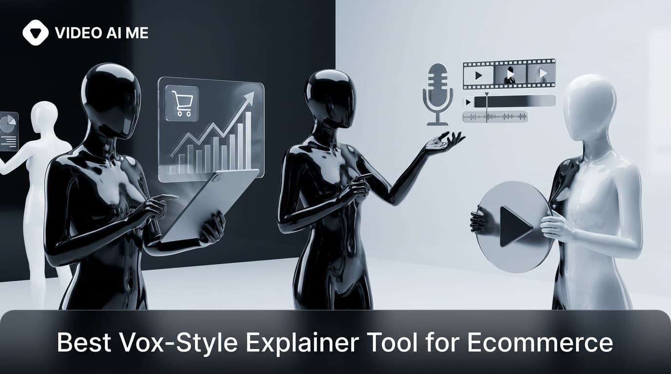 Vox-style paper-collage explainer scene showing a DTC product cutaway with hand-drawn arrows for an ecommerce ad