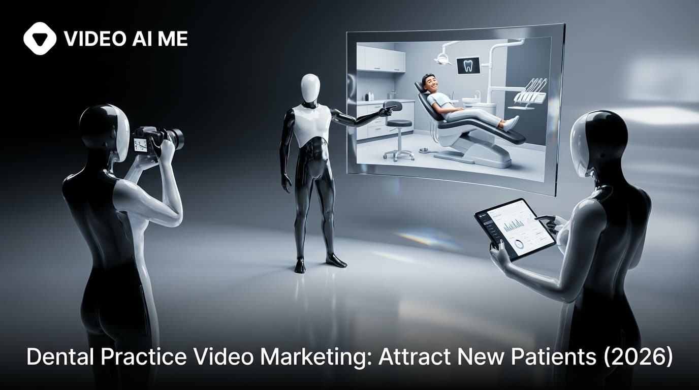 Dental practice video marketing featuring modern treatment room and patient experience