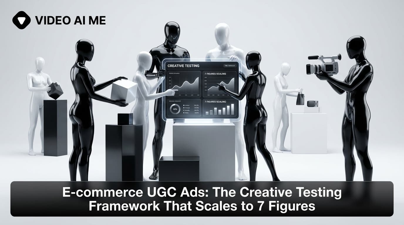 E-commerce UGC ad creative testing framework for scaling DTC brands