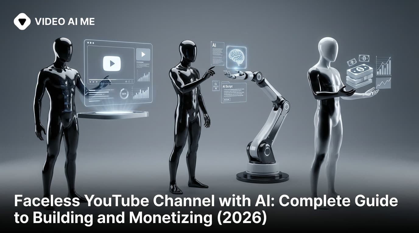 Faceless YouTube Channel with AI: Complete Guide to Building and Monetizing (2026)