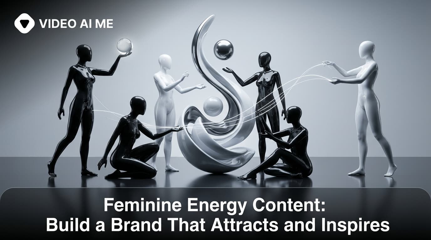 Feminine energy content creator recording video for TikTok and Instagram