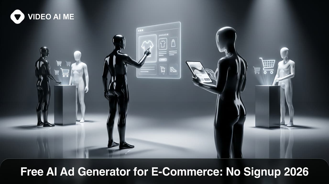 Free AI Ad Generator for E-Commerce: No Signup 2026