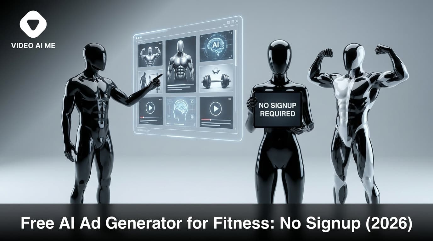 Free AI Ad Generator for Fitness: No Signup (2026)