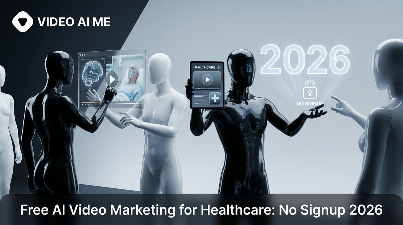 Free AI Video Marketing for Healthcare: No Signup 2026
