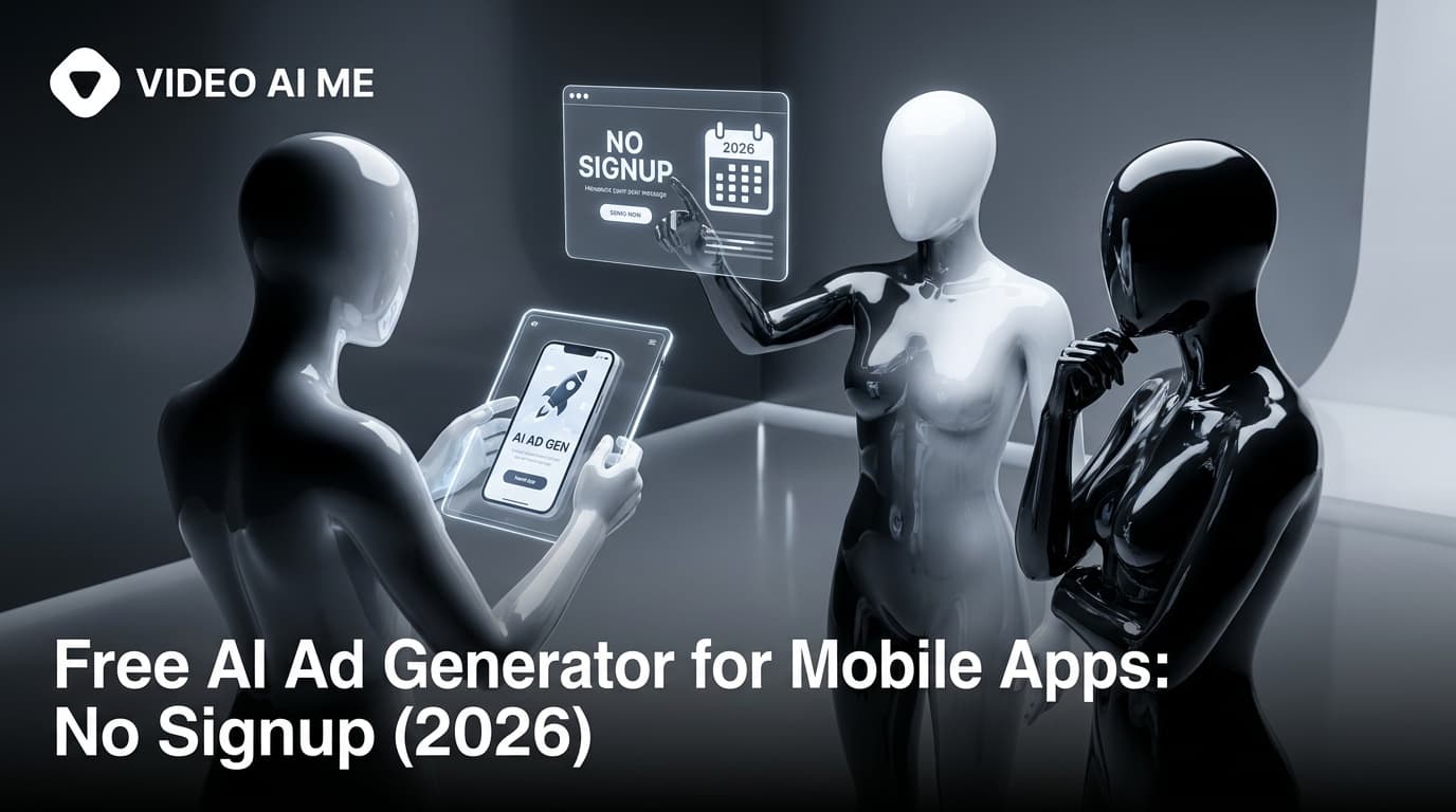 Free AI Ad Generator for Mobile Apps: No Signup (2026)