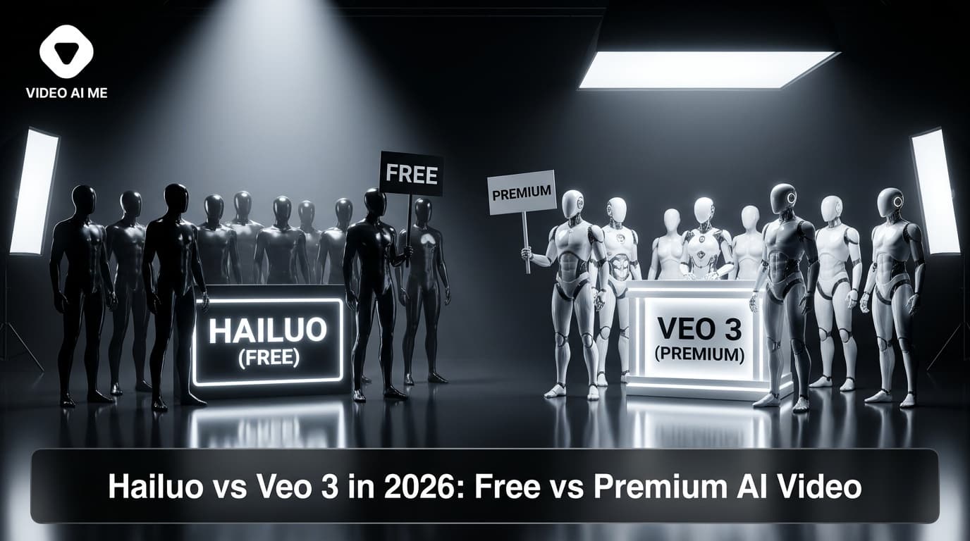 Hailuo vs Veo 3 in 2026: Free vs Premium AI Video
