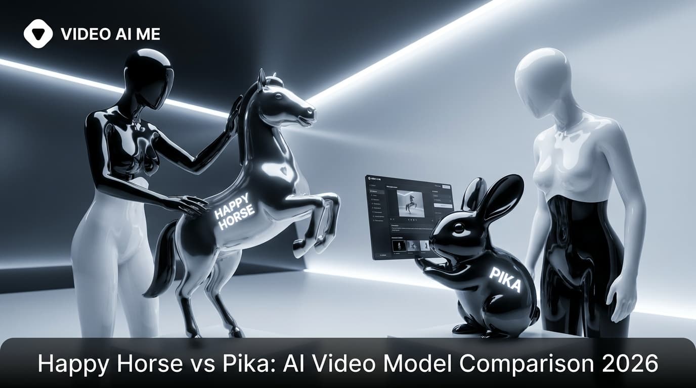 Happy Horse vs Pika AI video model comparison 2026