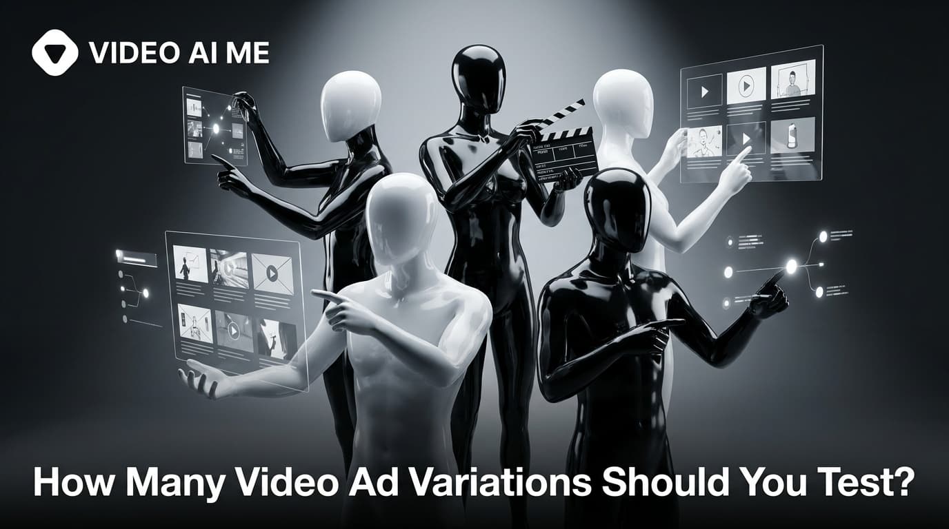 Planning how many video ad variations to test in a creative experiment