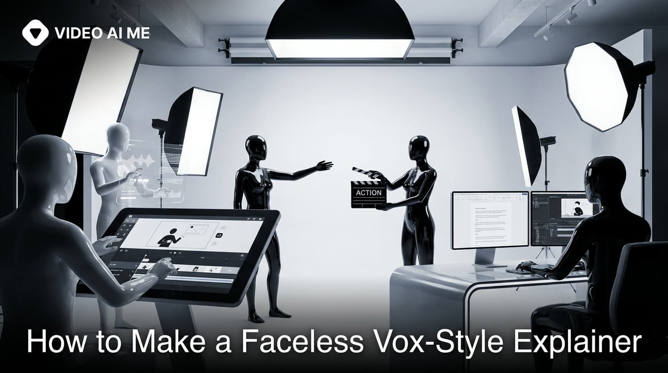 Faceless vox-style explainer video made of torn paper illustrations and narration with no presenter