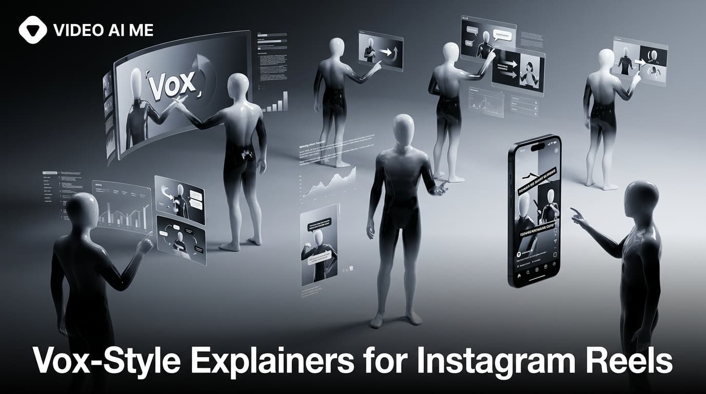 Vertical vox-style explainer designed for Instagram Reels with cutout captions