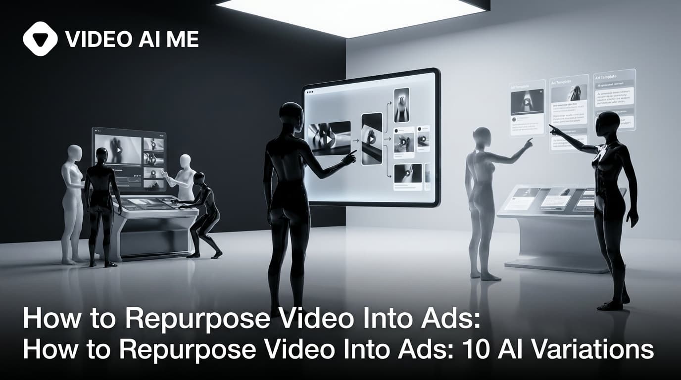 How to repurpose one video into 10 AI ad variations for creative testing