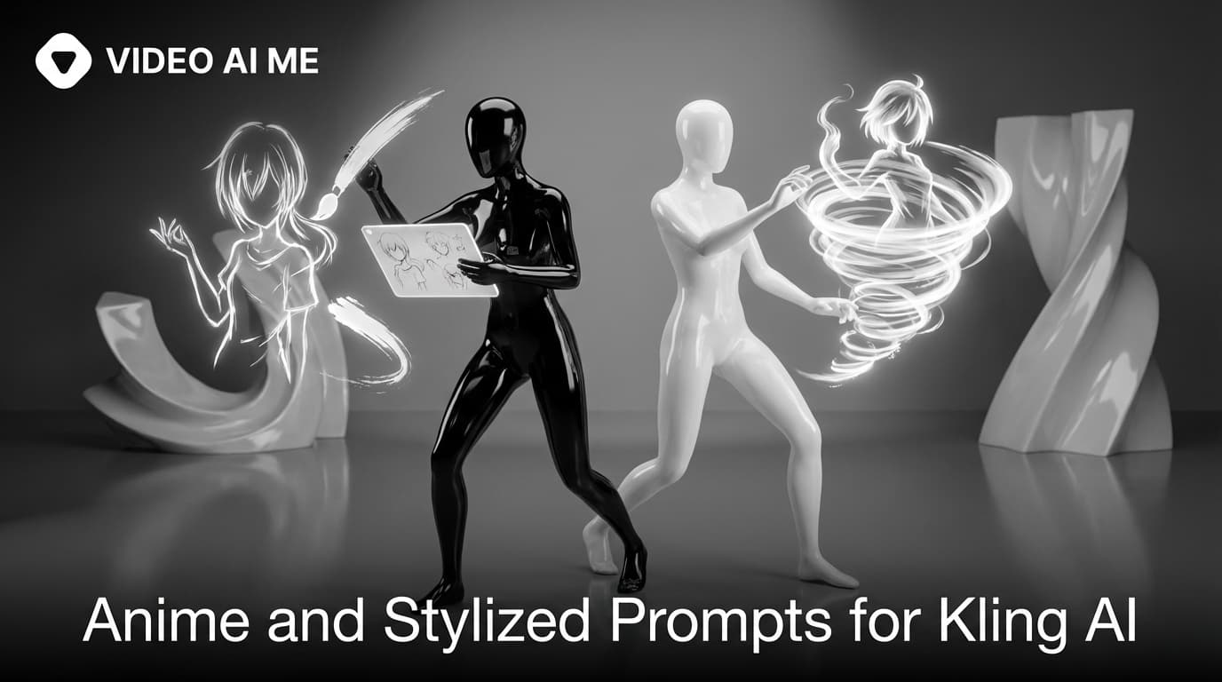 Kling AI anime style video output showing Studio Ghibli inspired scene