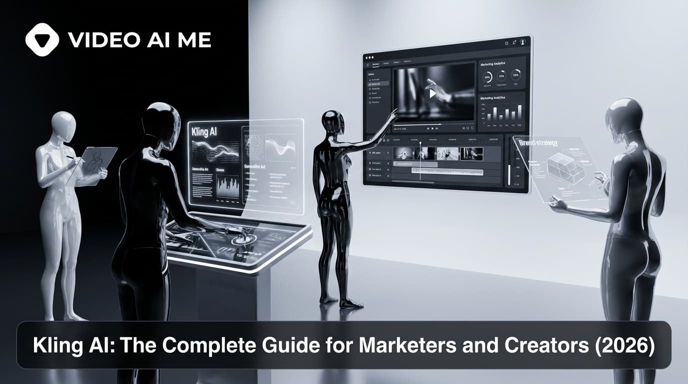 Kling AI complete guide showing image-to-video generation for marketers and creators