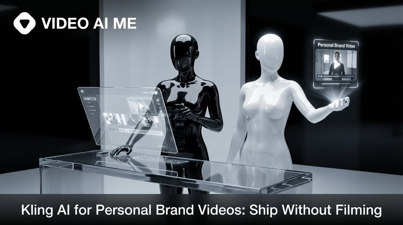 Kling 3.0 personal brand video showing custom AI actor with multi-shot native dialogue