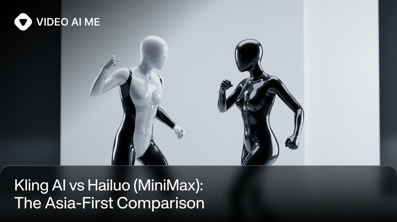 Kling AI vs Hailuo MiniMax comparison showing feature and pricing differences