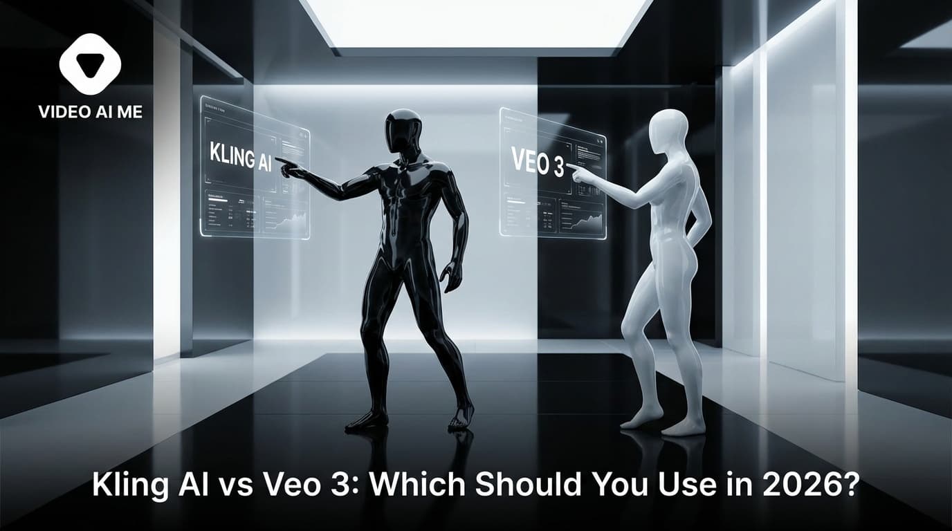 Kling AI vs Veo 3 comparison showing platform integration differences and features