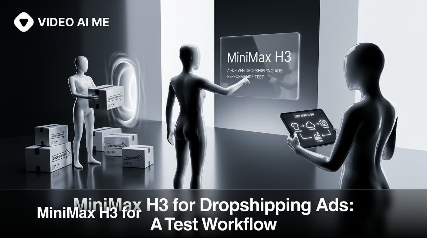 A product testing workflow for dropshipping video ads using MiniMax H3