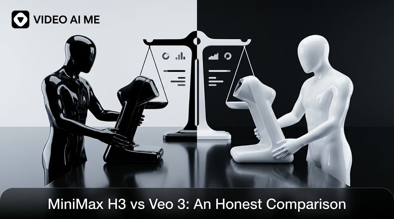 Comparing the MiniMax H3 and Google Veo 3 video models