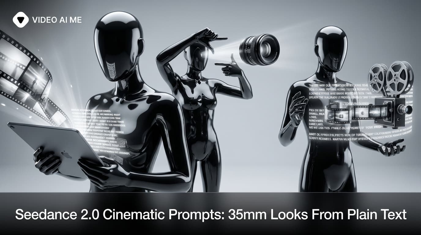 Seedance 2.0 Cinematic Prompts: 35mm Looks From Plain Text