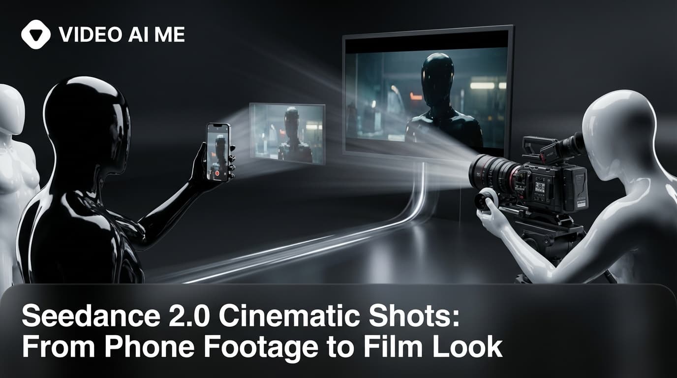 Seedance 2.0 Cinematic Shots: From Phone Footage to Film Look