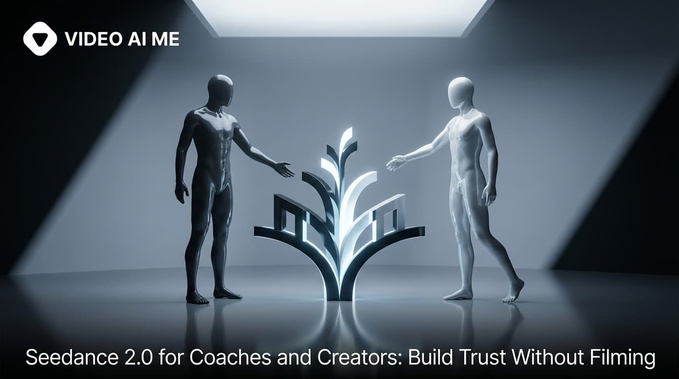 Seedance 2.0 for Coaches and Creators: Build Trust Without Filming