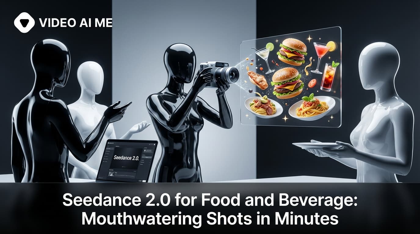 Seedance 2.0 for Food and Beverage: Mouthwatering Shots in Minutes