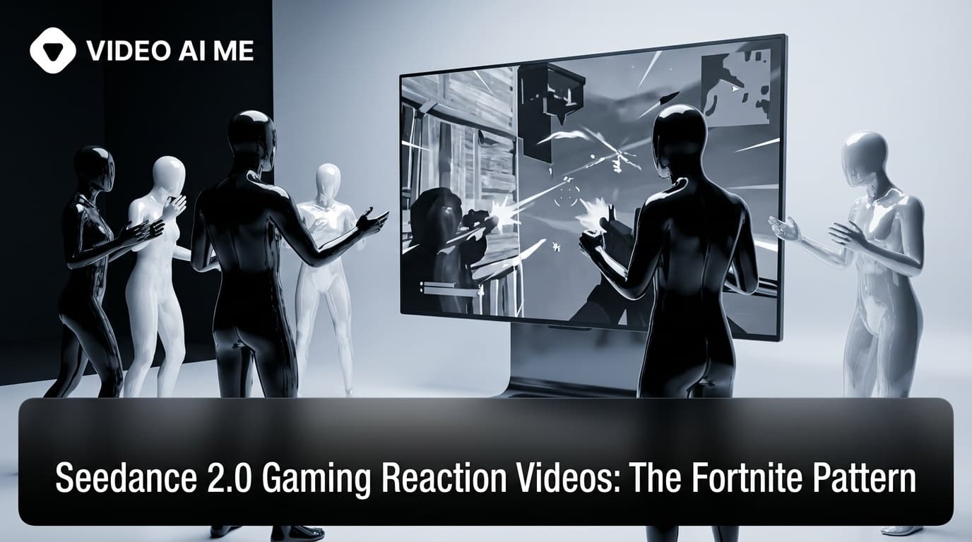 Seedance 2.0 Gaming Reaction Videos: The Fortnite Pattern