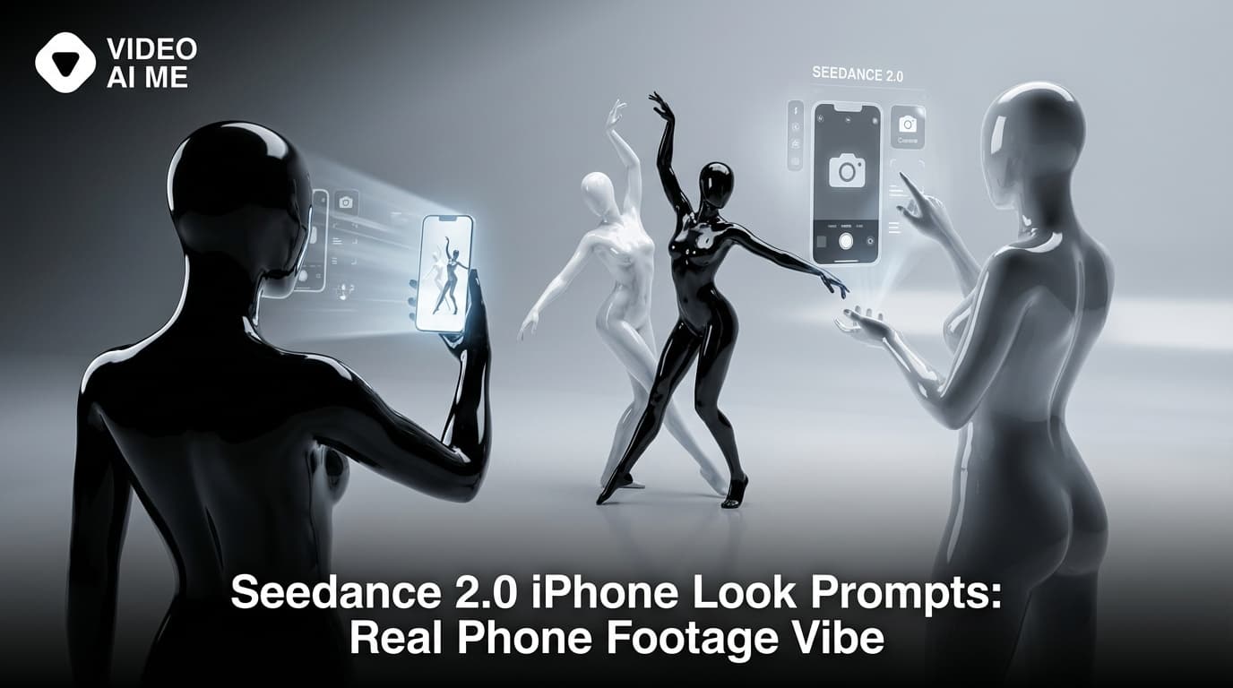 Seedance 2.0 iPhone Look Prompts: Real Phone Footage Vibe