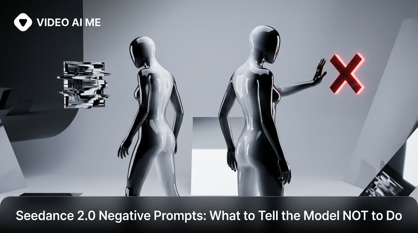 Seedance 2.0 Negative Prompts: What to Tell the Model NOT to Do