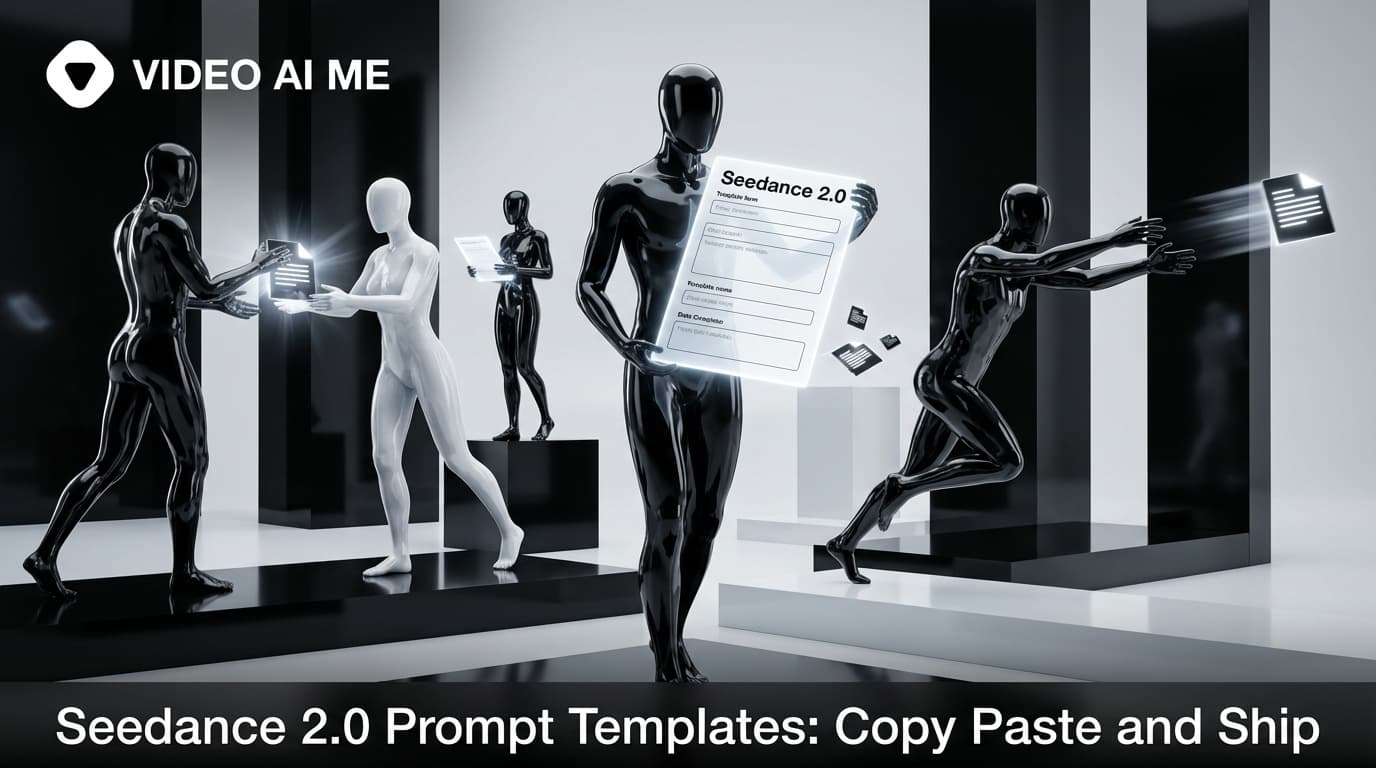 Seedance 2.0 Prompt Templates: Copy Paste and Ship