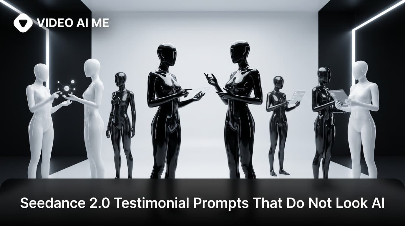 Seedance 2.0 Testimonial Prompts That Do Not Look AI