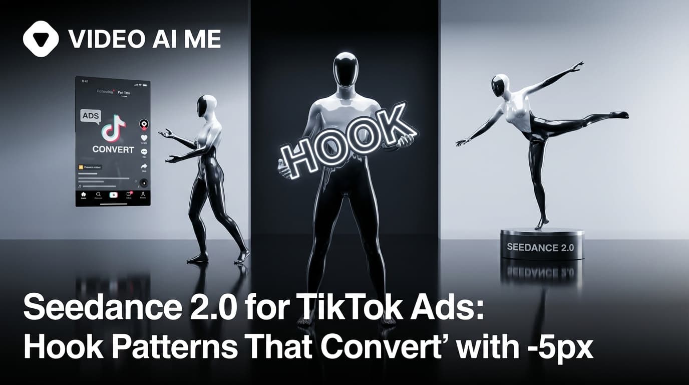 Seedance 2.0 for TikTok Ads: Hook Patterns That Convert