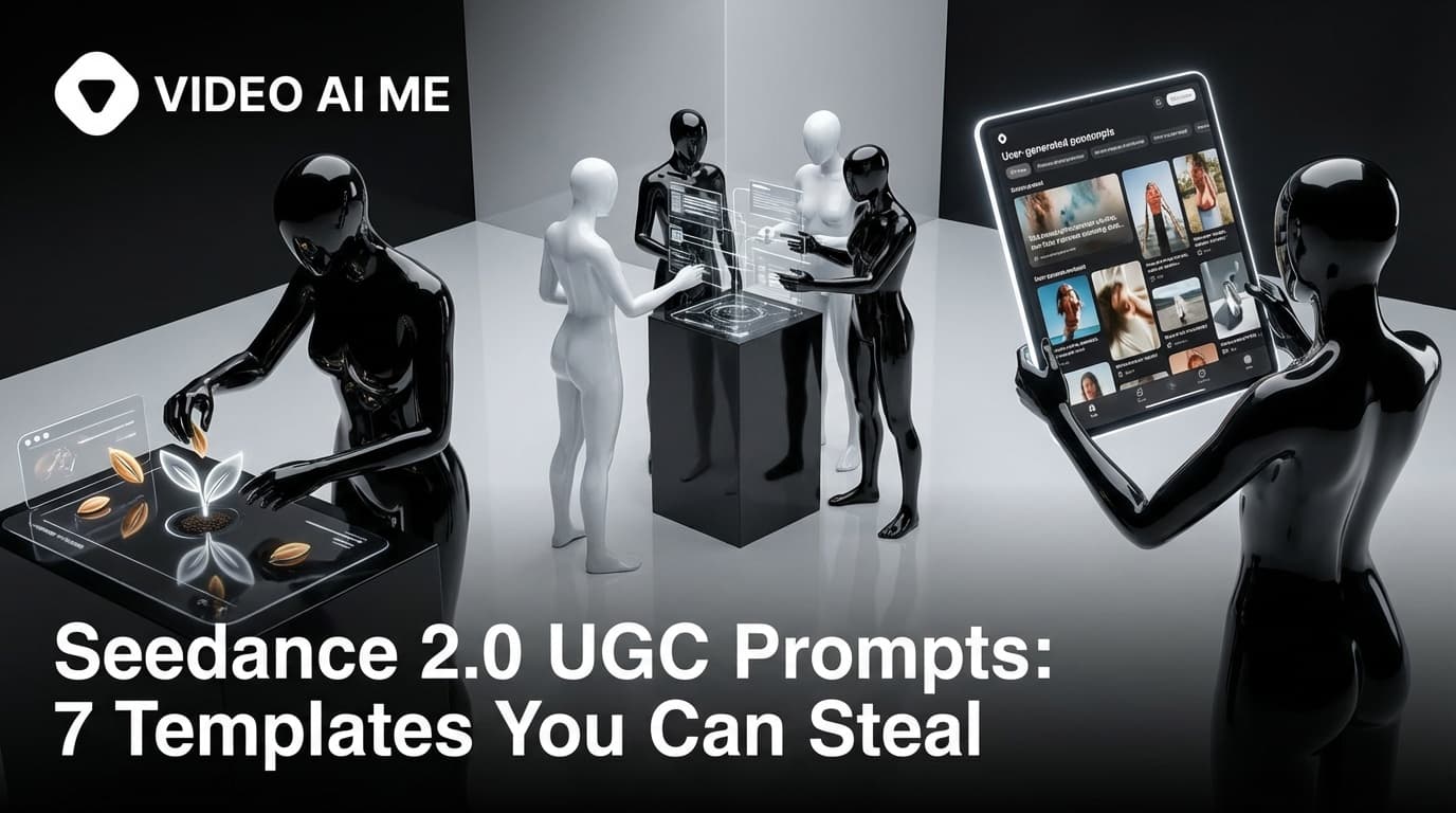 Seedance 2.0 UGC Prompts: 7 Templates You Can Steal