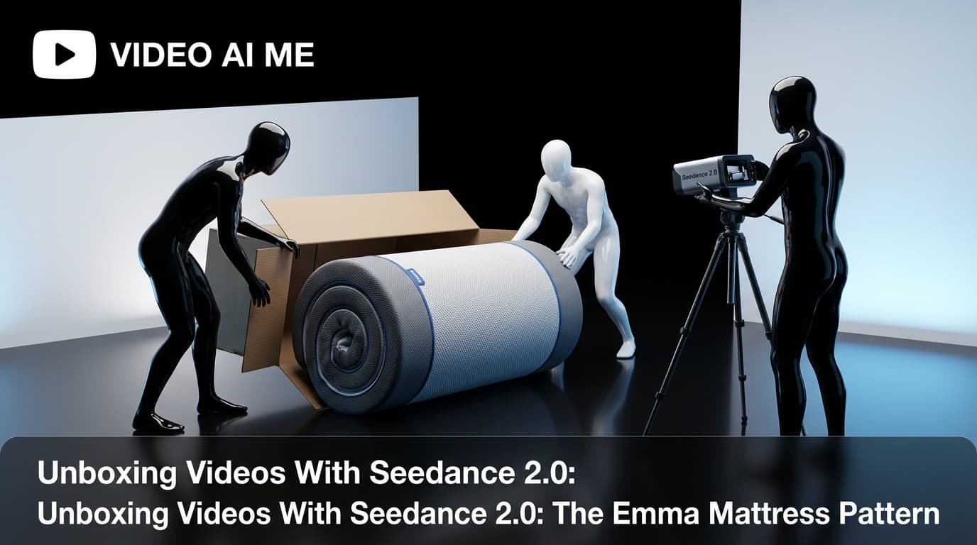 Unboxing Videos With Seedance 2.0: The Emma Mattress Pattern
