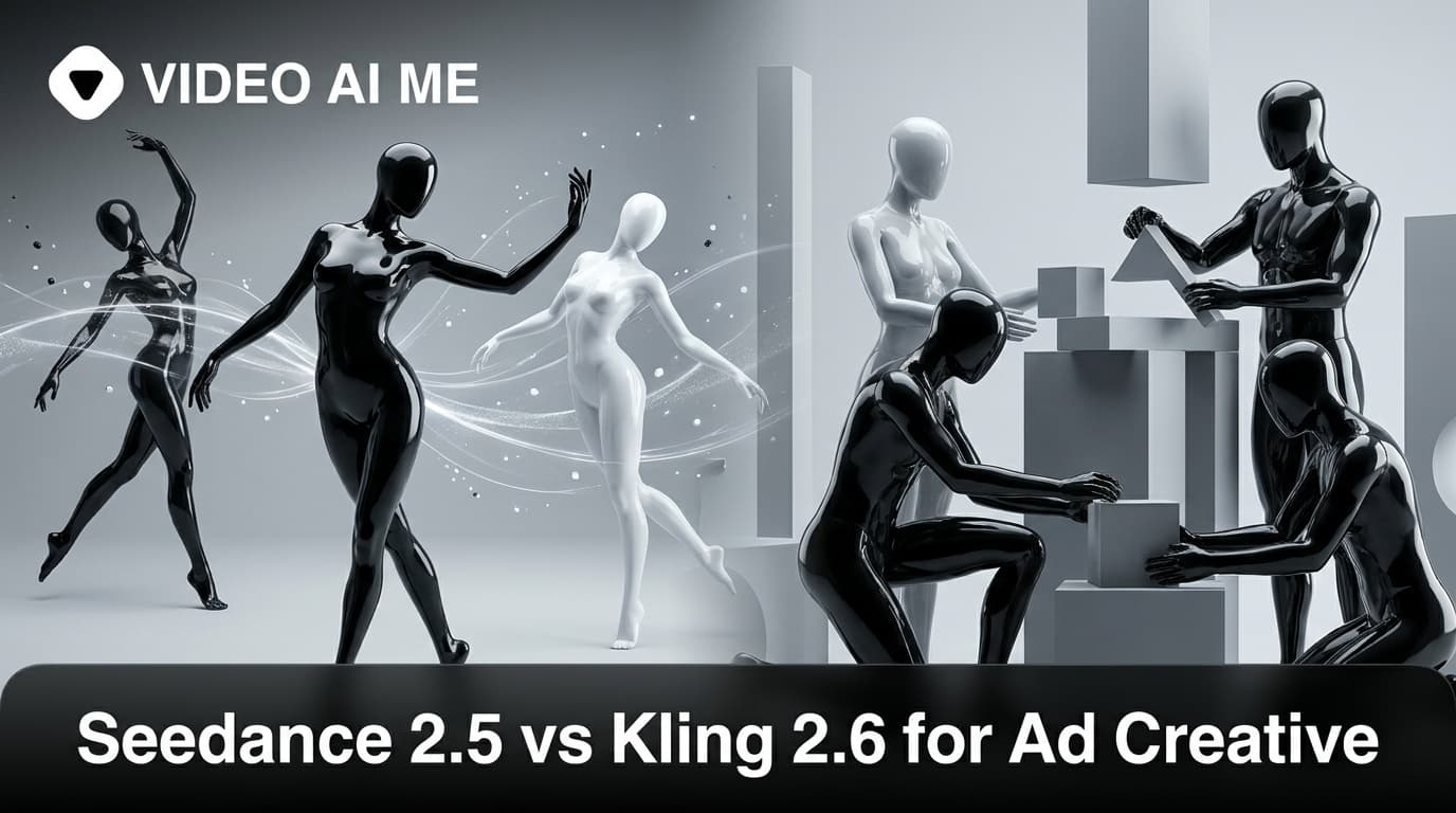 Seedance 2.5 and Kling 2.6 compared for producing ad creative in 2026