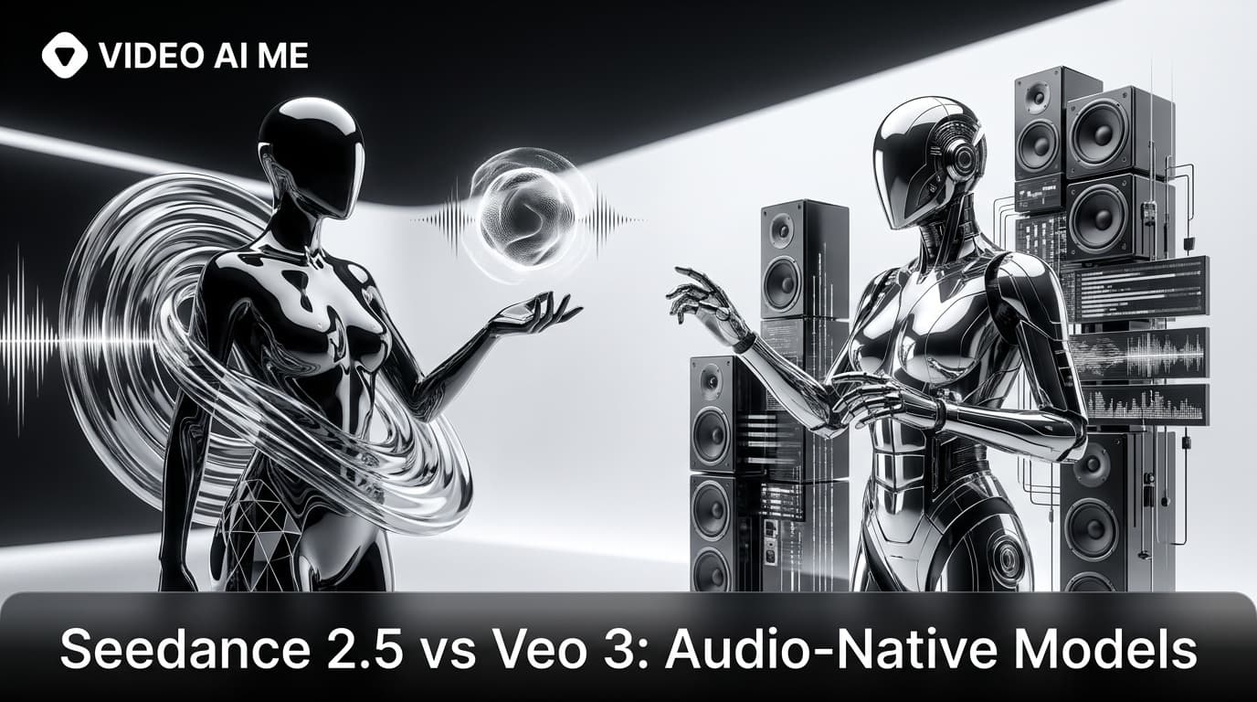 Seedance 2.5 compared with Veo 3, the two audio native AI video models of 2026