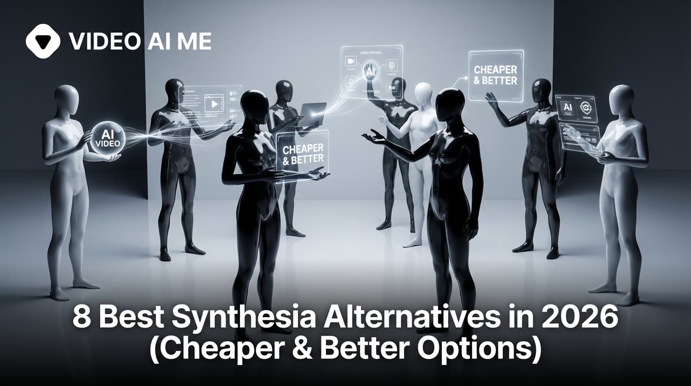 8 Best Synthesia Alternatives in 2026 (Cheaper & Better Options)
