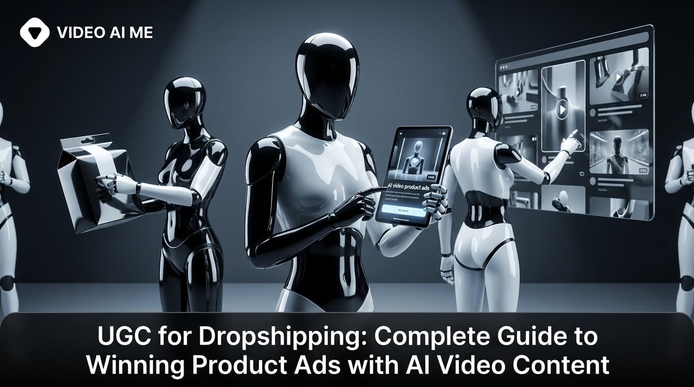 UGC for Dropshipping: Complete Guide to Winning Product Ads with AI Video Content