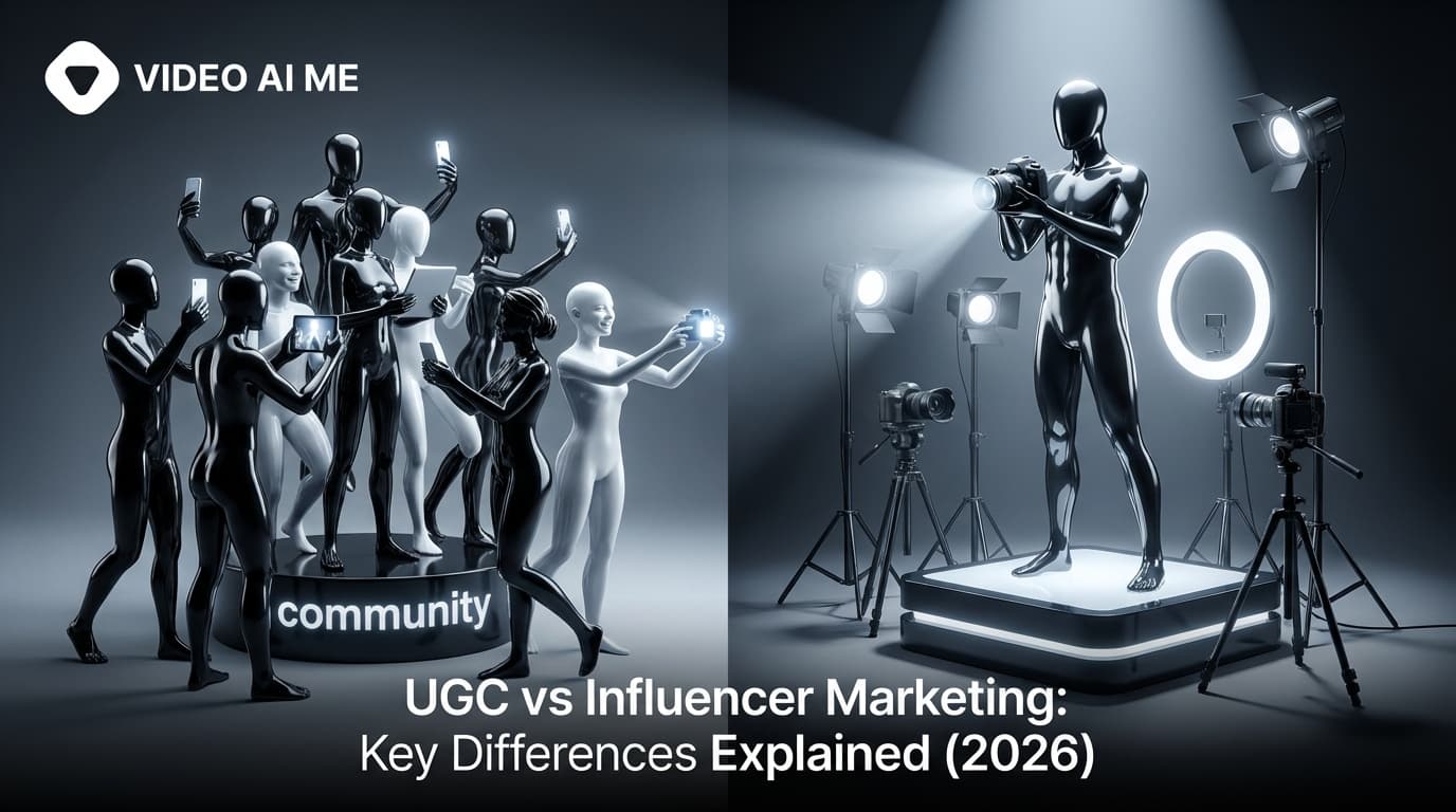 UGC vs Influencer Marketing: Key Differences Explained (2026)