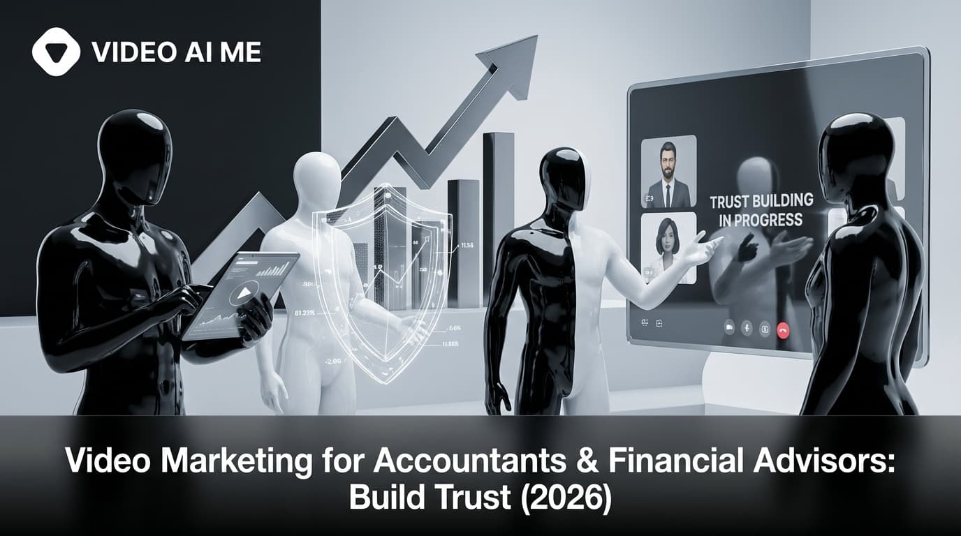 Financial advisor video marketing with professional consultation and trust-building content