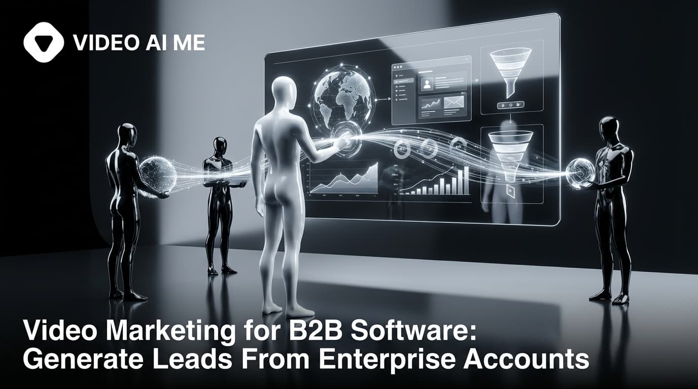 B2B software video marketing content for enterprise SaaS companies