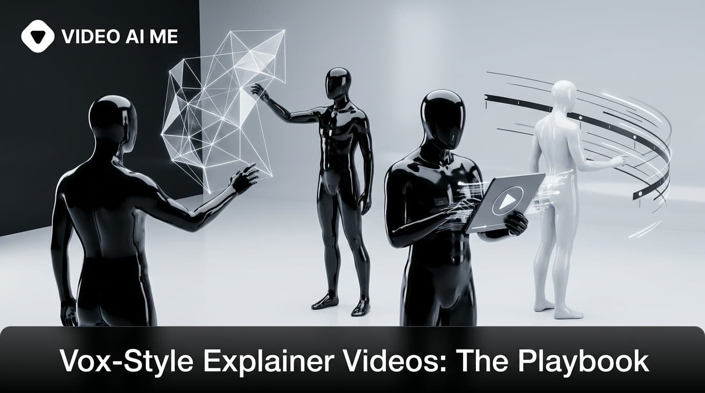 Vox-style explainer video with torn paper cutouts, labels, and arrows on a kraft background